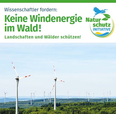 Naturschutz-Initiative: Keine Windenergie im Wald!