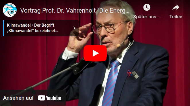 Vortrag Prof. Dr. Vahrenholt 